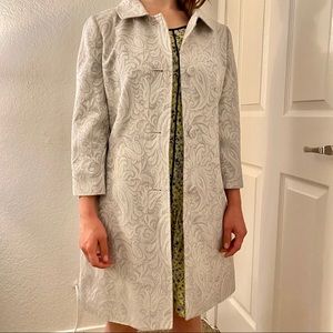 Ann Taylor Loft Jaquard print coat.